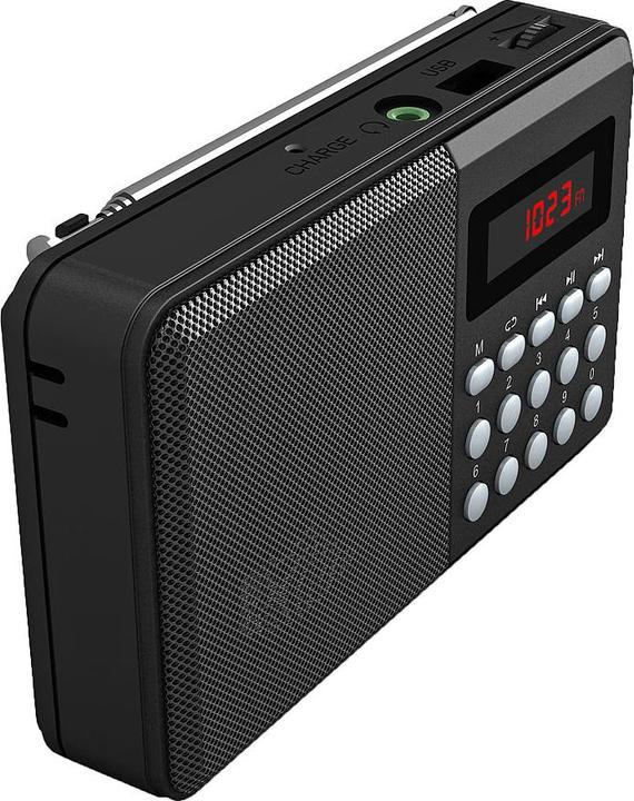 Immagine prodotto Auvisio Radio tascabile FM con lettore MP3 (FM, Bluetooth)