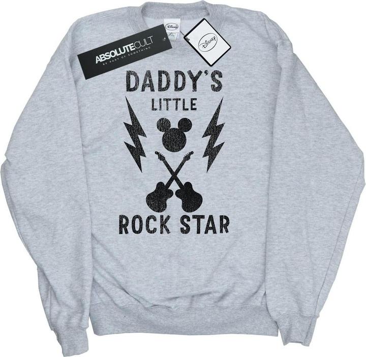 Produktbild Disney Mickey Mouse Daddy's Rock Star Sweatshirt (L)
