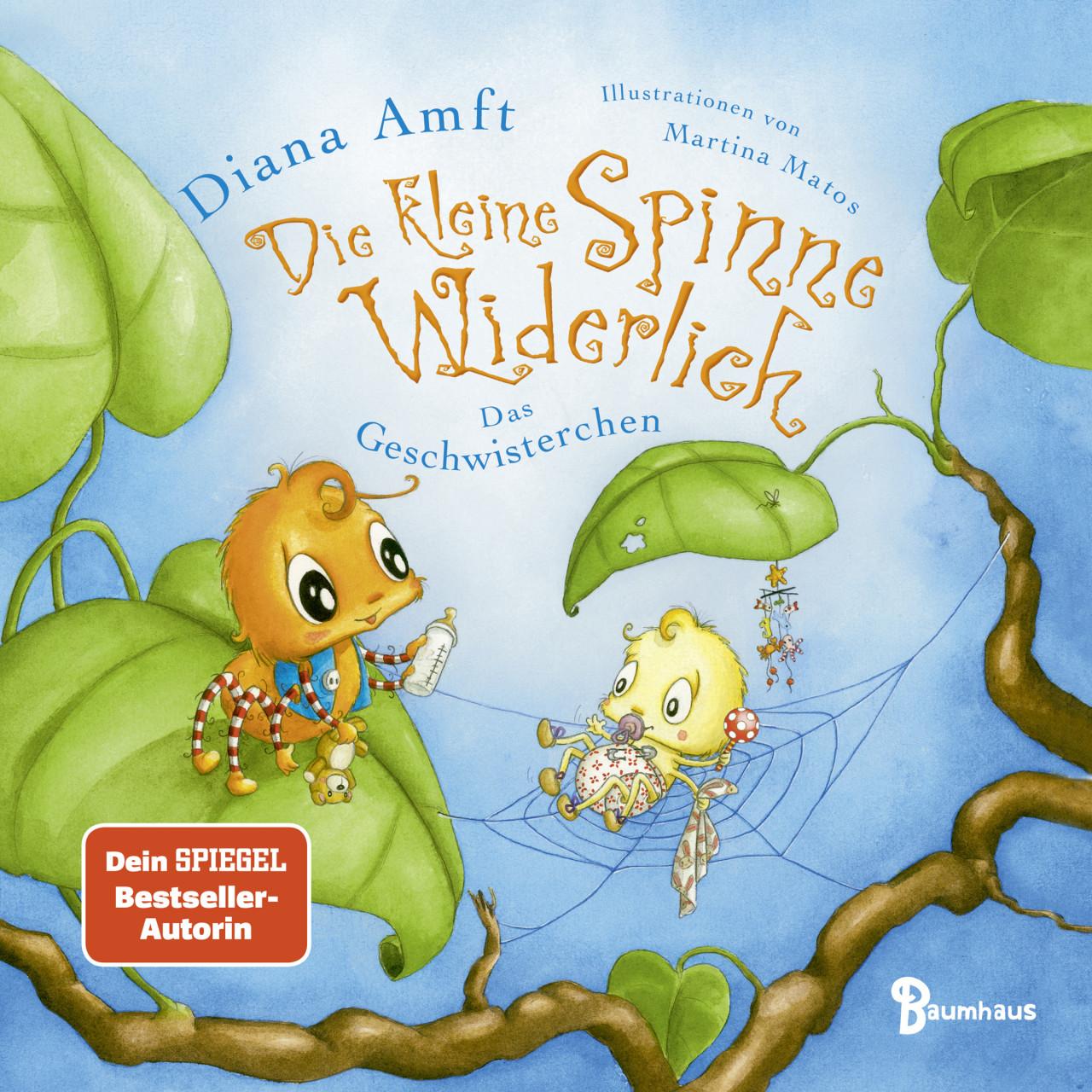 Die kleine Spinne Widerlich - Das Geschwisterchen Pappbilderbuch, Kinderbücher von Diana Amft