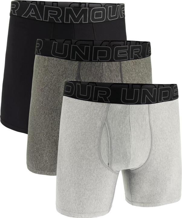 Actual product image Under Armour Boxer shorts Sporty Figure-hugging UA PERFORMANCE TECH - SOLID 6 IN 3PK (S, pack of 3)