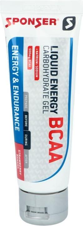 Energie-Label Sponser Display Liquid Energy (Banane, Erdbeere, 18 Stk., 1260 g)