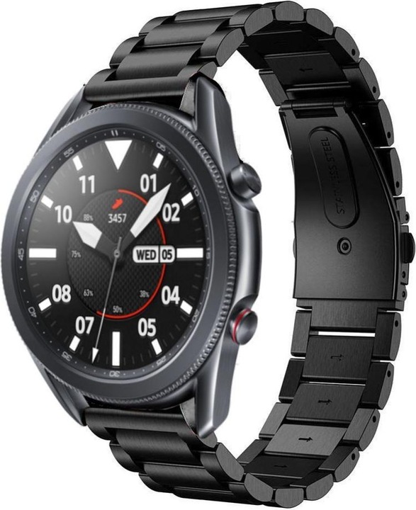 Produktbild Tech-Protect Ersatzarmband (45 mm, Edelstahl, Galaxy Watch 3)
