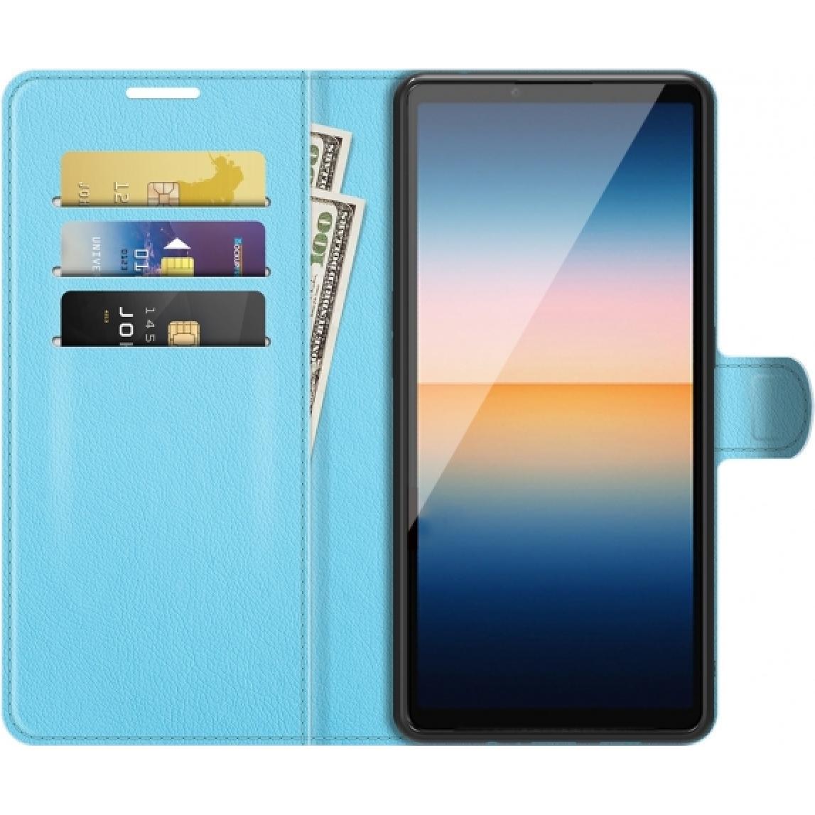 Thumbnail - Screenguard Sony Xperia 10 III Leather Guard Lederhülle (Sony Xperia 10 III), Smartphone Hülle, Blau