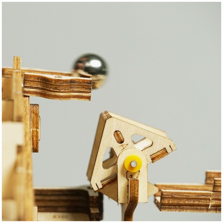 Produktbild Rokr Parkour Kugelbahn - 3D Holzbausatz