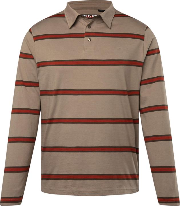 Immagine prodotto John F. Gee Poloshirt, Langarm, Ringel (6XL)