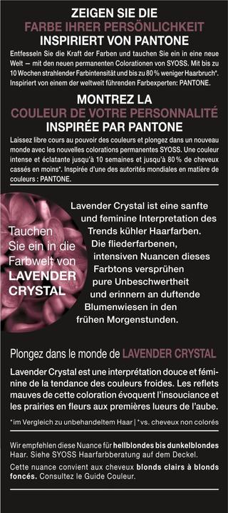 Produktbild Syoss Permanente Coloration (8_23 Lavender Crystal)