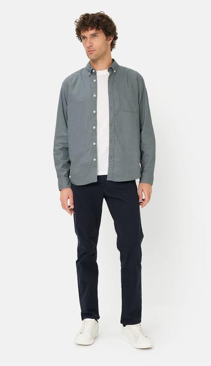 Immagine prodotto Camel Active Langarm Hemd aus Leinen-Baumwoll-Mix (M)