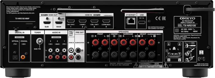 Immagine prodotto Onkyo TX-NR5100 (7.2 canali, AM, FM)