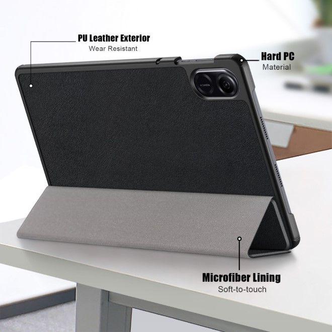 Actual product image MU Classic Triple foldable leather cover (Honor Pad X8, Honor Pad X9)
