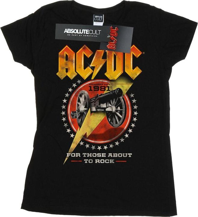 Produktbild AC/DC TShirt aus Baumwolle diejenigen die 1981 rocken wollen (XL)