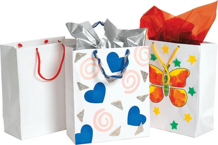 Immagine prodotto Colorations Decora il tuo sacchetto regalo, 24 pezzi. (24x)