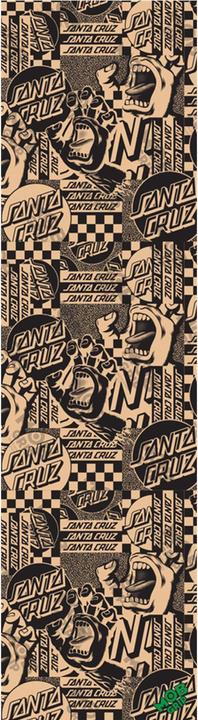 Mobility on Board Santa Cruz Flier Collage Hand Griptape (1Sheet)