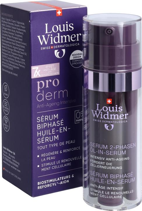 Actual product image Widmer Louis Proderm Serum 2-Phasen Öl-in-Serum ohne Parfum 35 ml (35 ml)