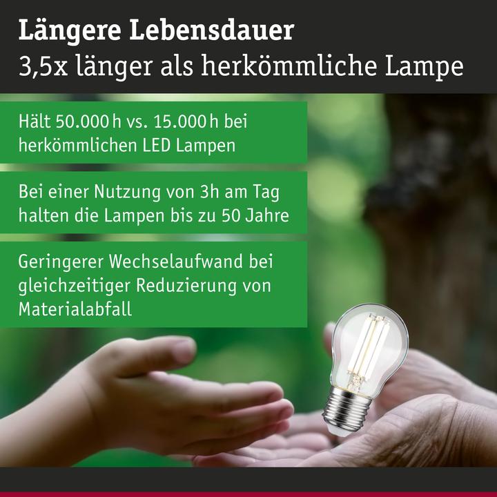 Produktbild Paulmann Tropfen Eco-Line (E27, 2.50 W, 525 lm, 1 x, A)