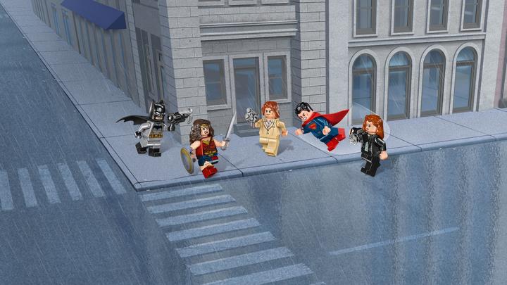 Produktbild LEGO Super Heroes Helden der Gerechtigkeit: Duell in der Luft (76046, LEGO DC)