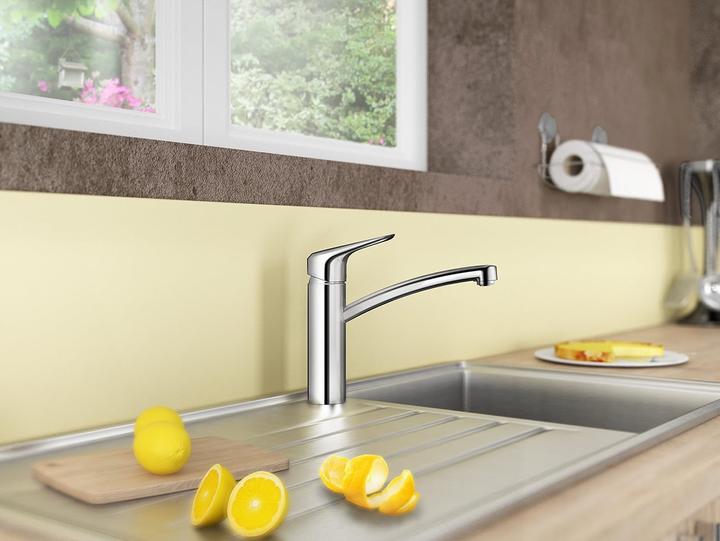 Produktbild hansgrohe Kchenarmatur mit Einhebelmischer Ecos chrom glnzend 14815000
