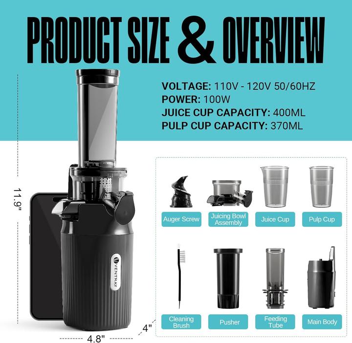 Image du produit Ventray Slow Juicer Ginnie