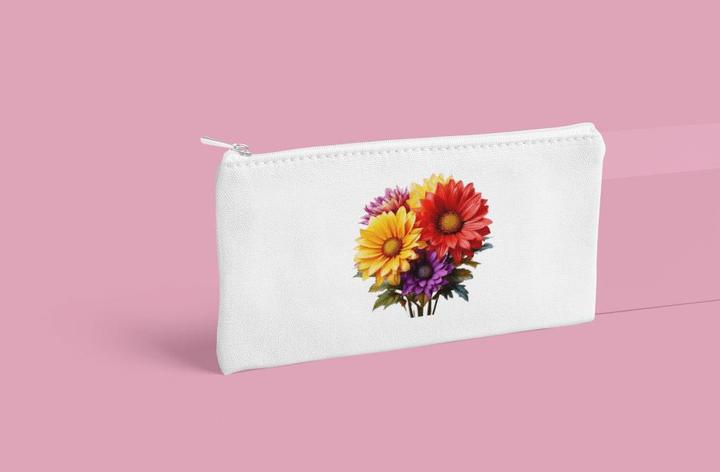 Produktbild Bügelbilder Schul & Freizeitsrucksack-Set Blumen (15 l)