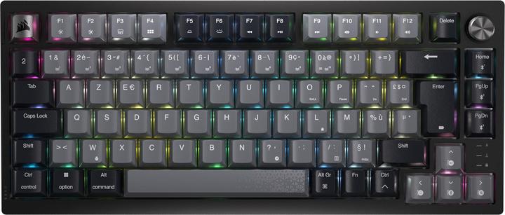 Actual product image Corsair K65 PLUS WIRELESS 75% RGB Mecanique (FR, Cable, Wireless)