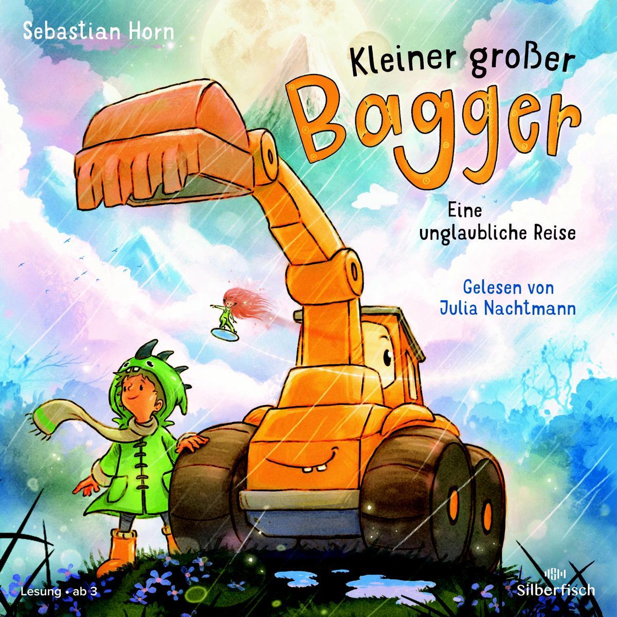 Thumbnail - Kleiner grosser Bagger - Eine unglaubliche Reise, Hörbücher von Sebastian Horn