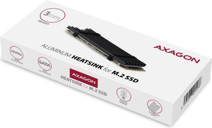 Actual product image Axagon CLR-M2L3