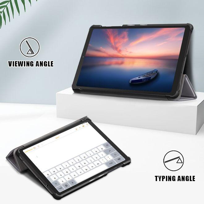 Produktbild MU Classic Dreifach faltbare Leder Hülle (Galaxy Tab A7 Lite 8.7)