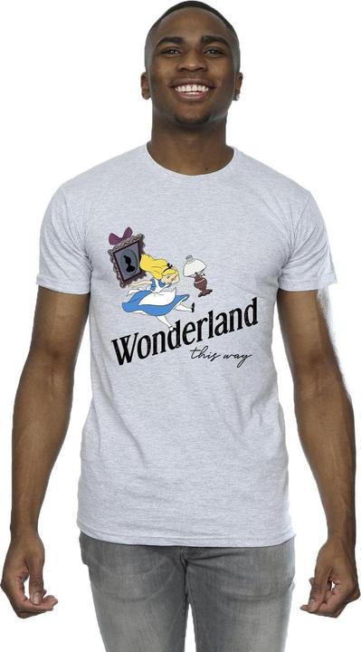 Produktbild Disney Alice im Wunderland Dieses Weg TShirt (XXL)