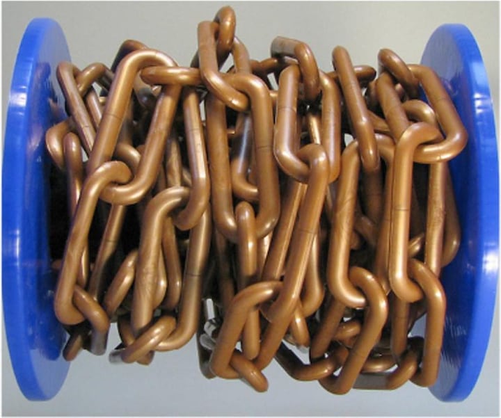 Produktbild Dörner + Helmer DH Kunststoff-Kette Ø 10 mm, farben 6 m (6 m)