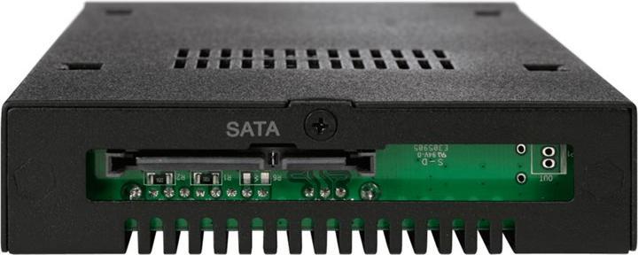 Produktbild Icy Dock MB991SK-B SATA Wechselrahmen fuer den Einbau in einen 8,89cm 3,5Zoll Schacht Eagle-Hook Verschlus...