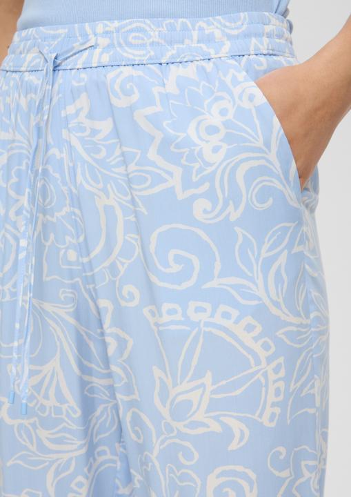 Produktbild S.Oliver Hose Jogpants aus Viskose mit All-over-Print (36)