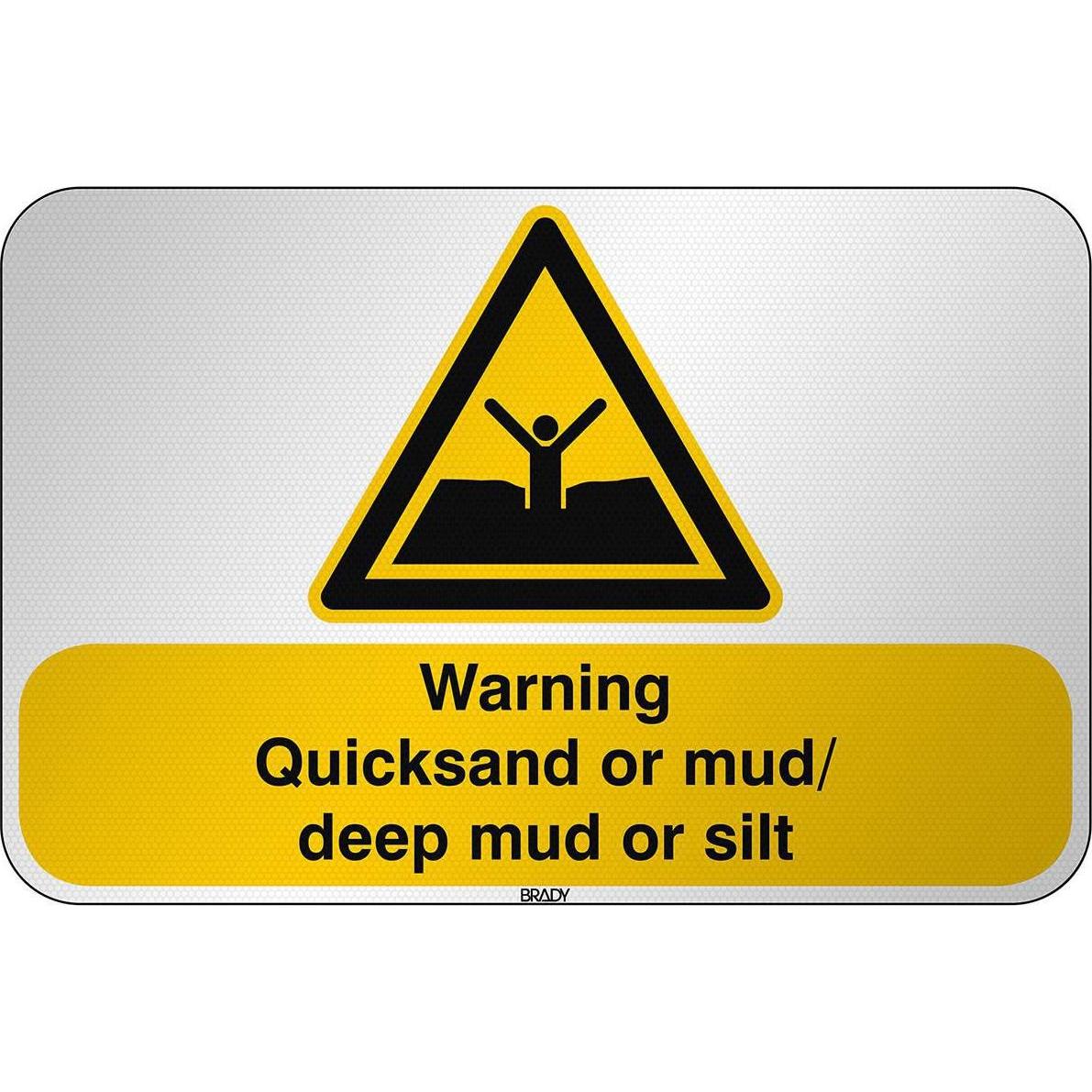 Brady, Sicherheitskennzeichnung, ISO Safety Sign Warning