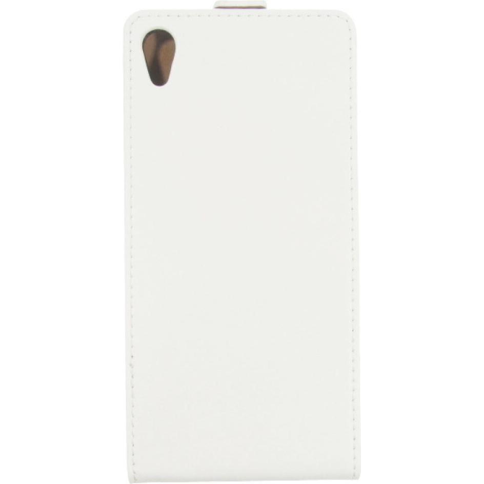 Thumbnail - OEM Slim Leather Flip Case for Sony Z2 - white (Sony Xperia Z2), Smartphone Hülle, Weiss