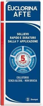 Dope Dompe' Euclorin Aftershave Mouthwash 5 Actions 120ml (Aftershave Balsam, 120 ml)