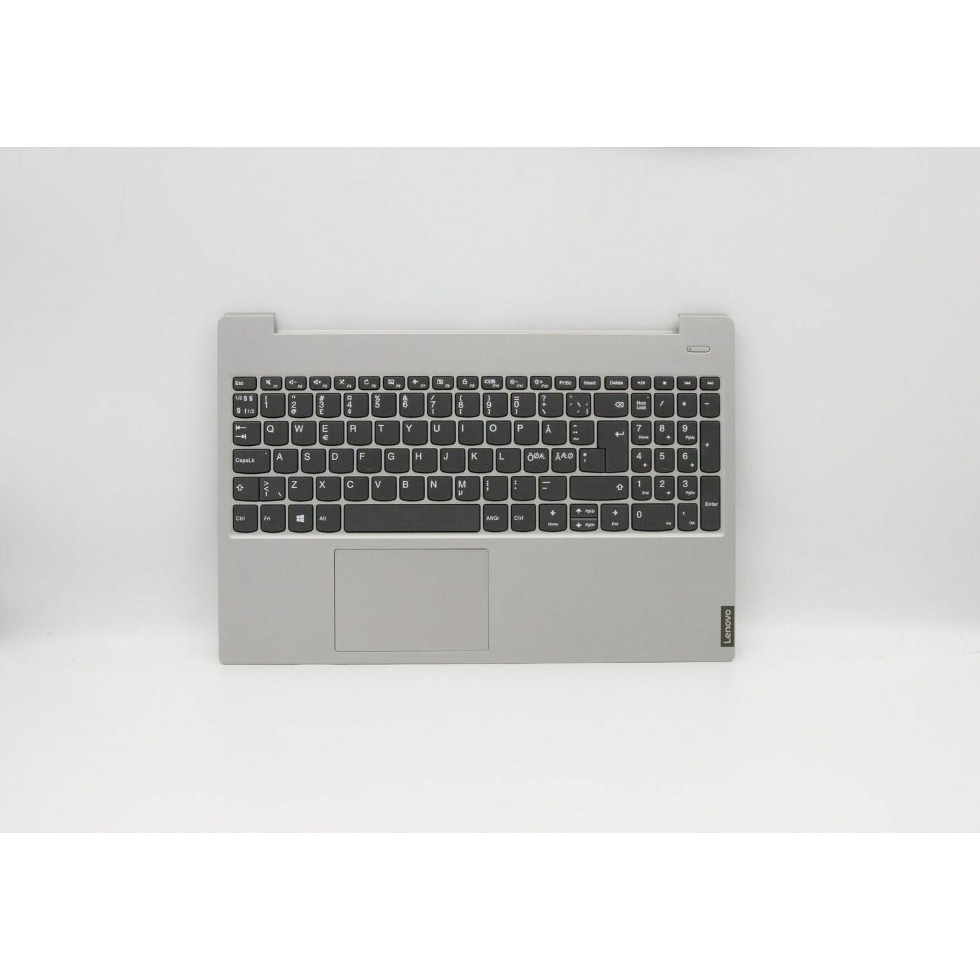 Lenovo Upper case C81N8 GRY Keyboard Nordic, Notebook Ersatzteile, Grün