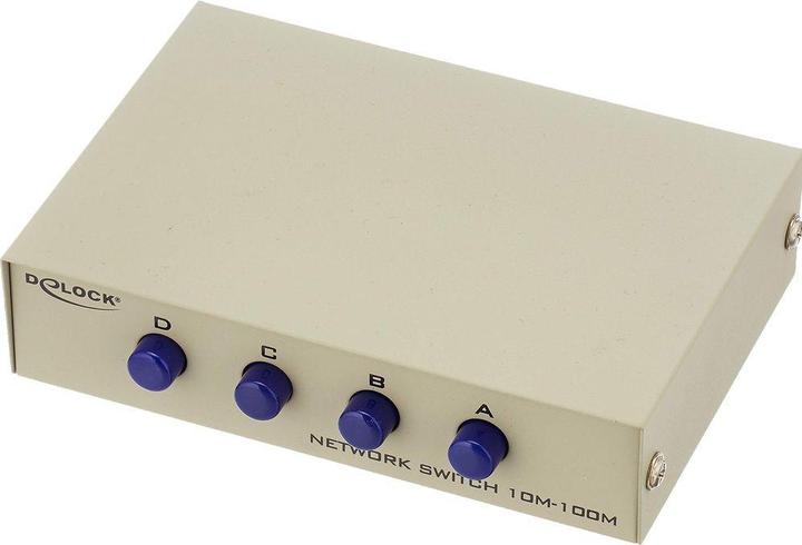Actual product image Delock LAN switchbox (4 ports)