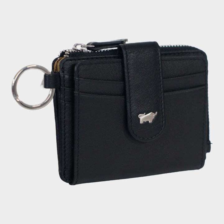 Actual product image Braun Büffel JOY RFID mit Schlüsselring 8CS black