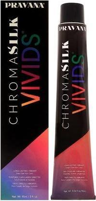 Pravana ChromaSilk Vivids Smokey Silver Hair Color Unisex 3oz (Smokey Silver)