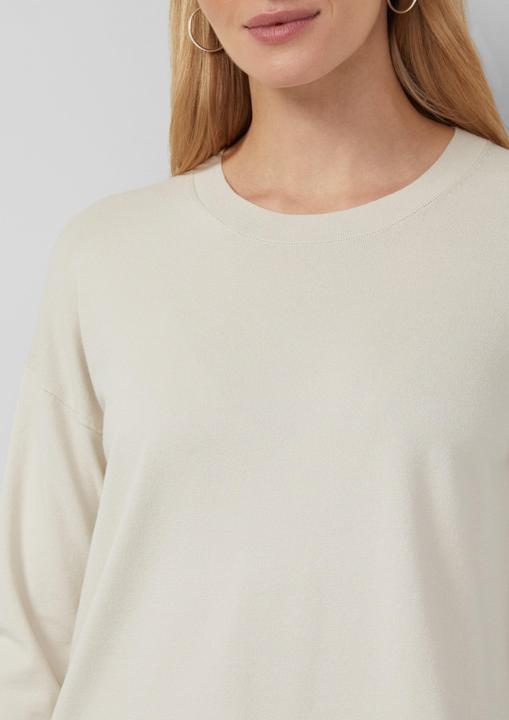 Produktbild s.Oliver Strickpullover Viskosemix-Strickpullover mit Rundhals und Tunnelzug (38)