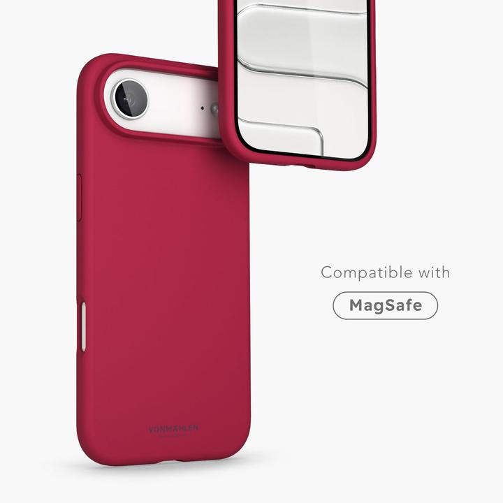 Produktbild Vonmählen Back Cover Soft Silicone iPhone 17 Air Dark Red (Apple iPhone 17)