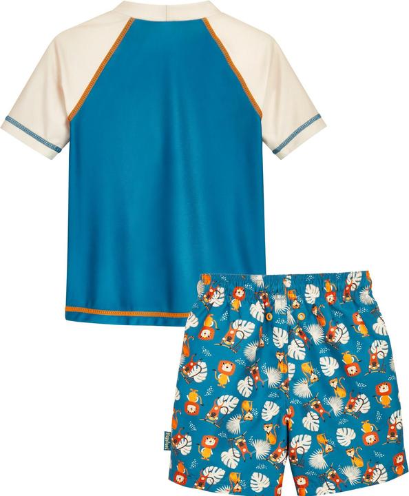 Image du produit Playshoes UV-Badebekleidungsset Dschungel Petrol Gr. 122/128