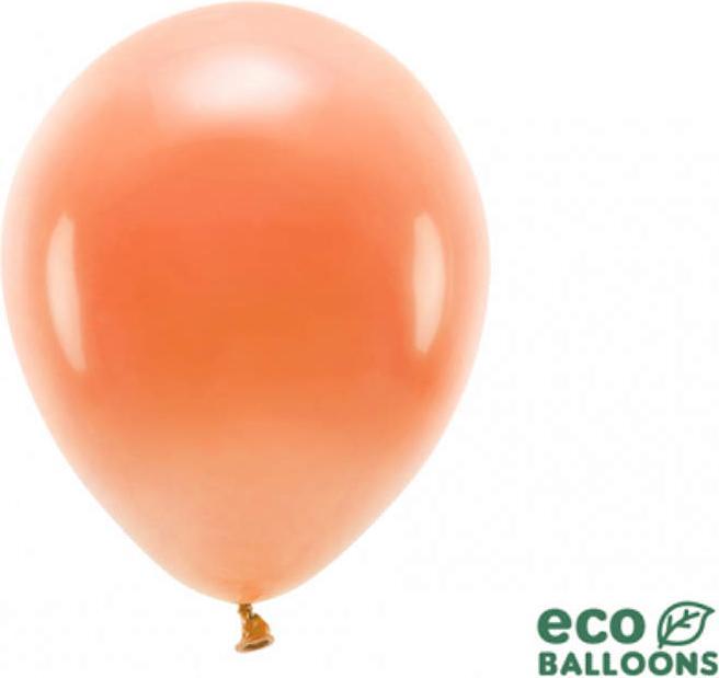 Actual product image Partydeco Balloons orange metallised Eco (10x)