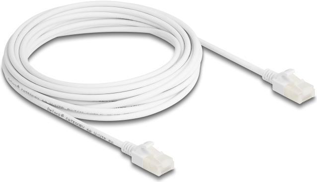 Actual product image Delock RJ45 network cable Cat.6A plug to plug with robu (U/UTP, CAT6a, 5 m)