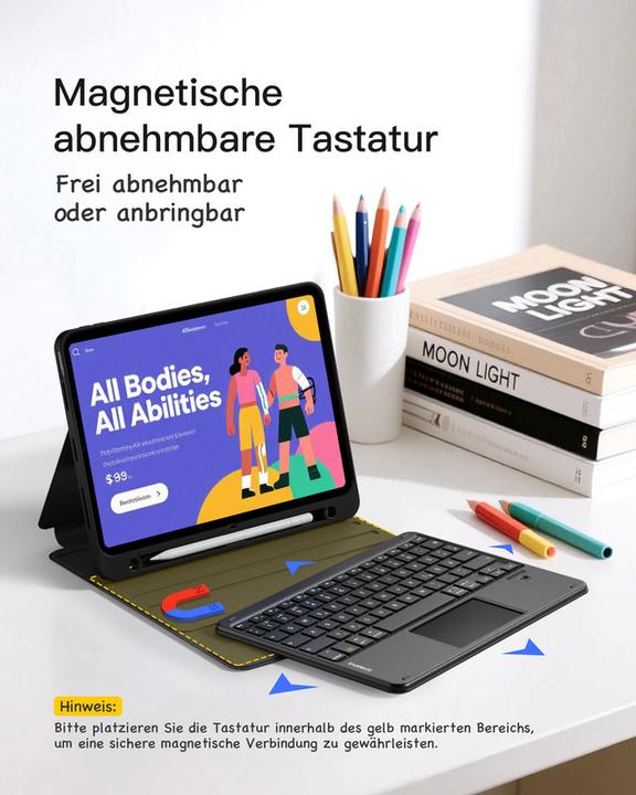 Actual product image Inateck KB09122 (DE)