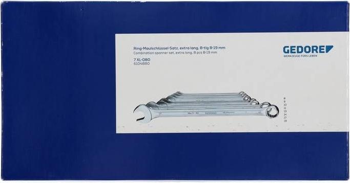 Produktbild Gedore 7 XL 7 Ring-Maulschlüssel extra lang UD-Profil 7 mm (7 mm)
