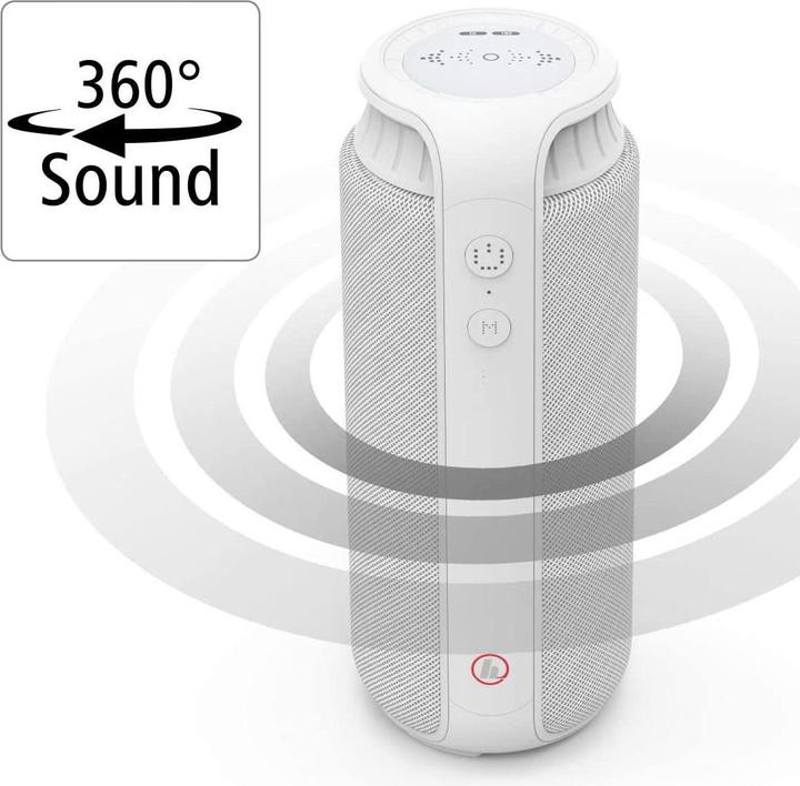 Produktbild Hama Pipe 2.0 Mobiler Bluetooth-Lautsprecher (12 h, Akkubetrieb)