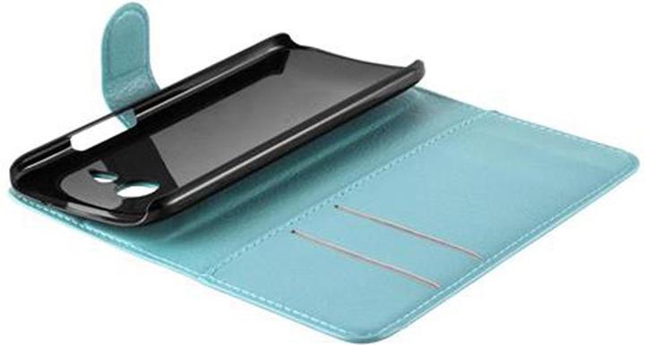 Actual product image Cadorabo Book with stand function cover (HTC One Mini 2)