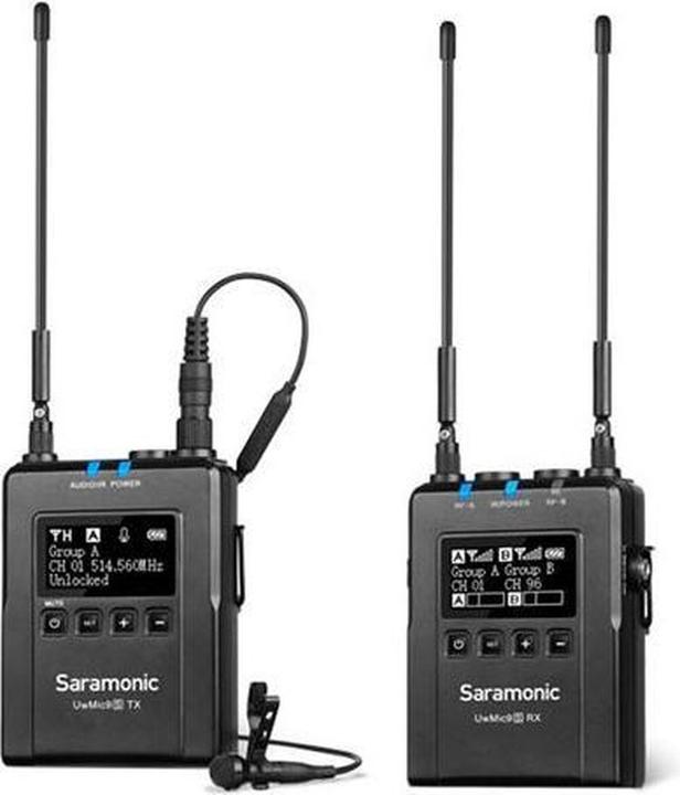 Actual product image Saramonic UwMic9S Kit1 TX+RX