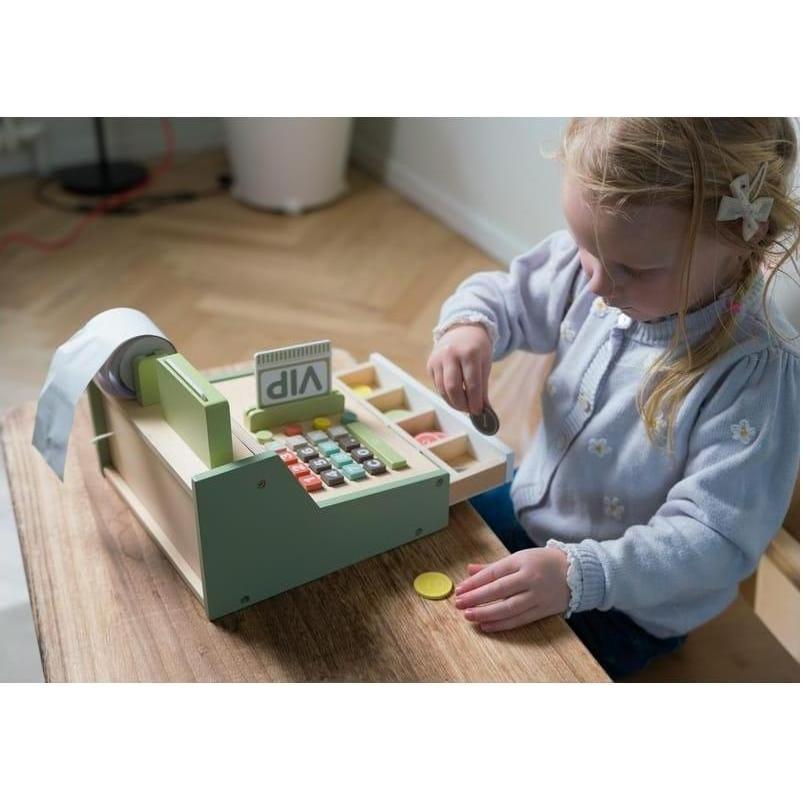 Thumbnail - dantoy Wooden Cash register set (4770)