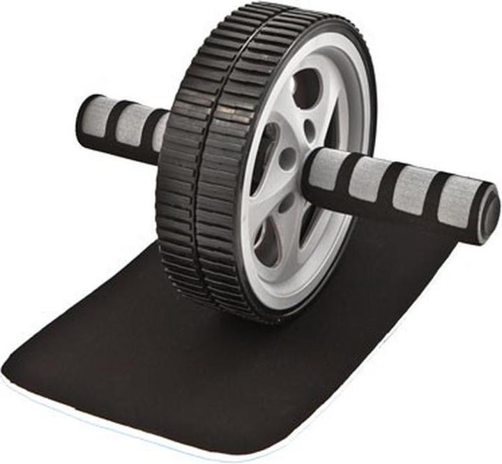 Produktbild Tunturi Double Exercise Wheel Deluxe Ab Roller mit Matte