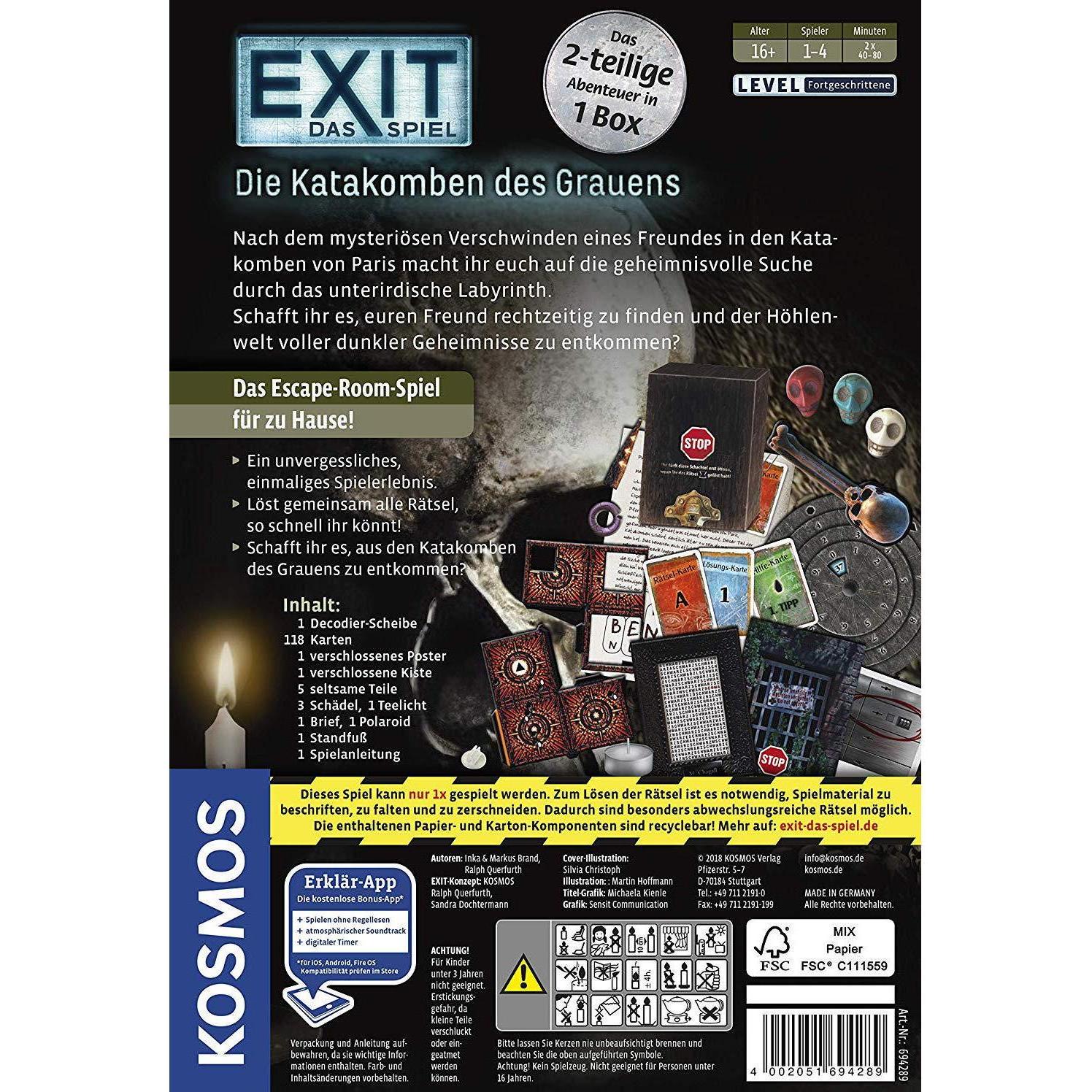 Thumbnail - Kosmos Exit - Die Katakomben des Grauens (Deutsch)